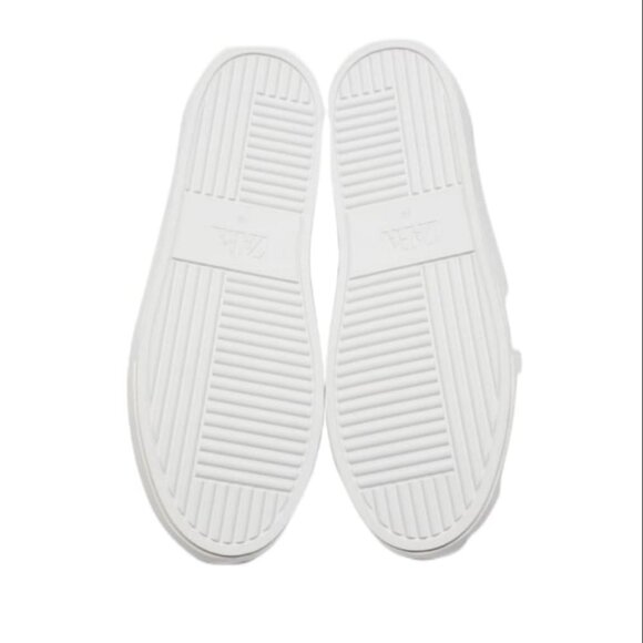 ZARA EMBOSSED LACELESS SNEAKERS SS22 WHITE | 2214/920 - Picture 3 of 6